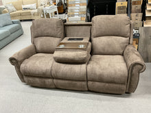 Load image into Gallery viewer, Dutton Reclining Sofa w/ Folding Table by La-Z-Boy Furniture 446-828 D212869 Pebble