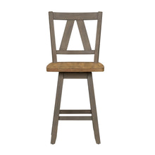 Load image into Gallery viewer, Lindsey Farm Counter Height Swivel Chair by Liberty Furniture 62-B250324 Gray