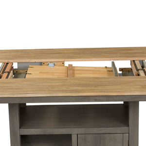 Lindsey Farm Kitchen Island Table by Liberty Furniture 62-IT5446 62-IT5446B