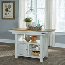 Load image into Gallery viewer, Lindsey Farm Kitchen Island Table by Liberty Furniture 62WH-IT5446 62WH-IT5446B White