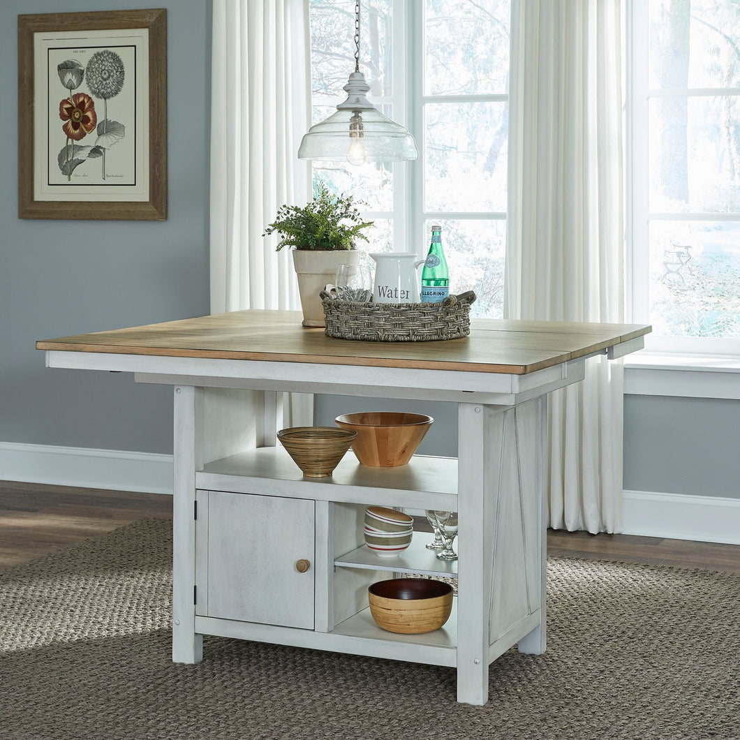 Lindsey Farm Kitchen Island by Liberty Furniture 62WH-IT5446 62WH-IT5446B