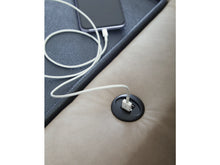 Load image into Gallery viewer, Lavenhorne Manual Reclining Sofa with Drop Down Table by Ashley Furniture 6330789 Pebble