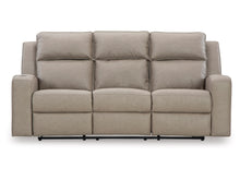 Load image into Gallery viewer, Lavenhorne Manual Reclining Sofa with Drop Down Table by Ashley Furniture 6330789 Pebble