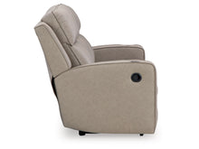 Load image into Gallery viewer, Lavenhorne Manual Reclining Sofa with Drop Down Table by Ashley Furniture 6330789 Pebble