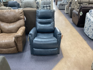 Swivel Glider Recliner by HomeStretch 250-93-62 Blue L/V