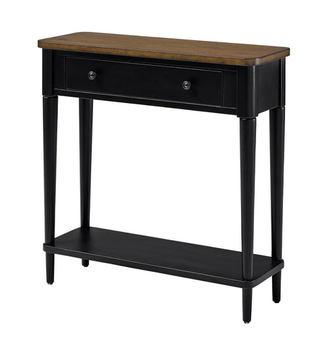 Expressions Small Console by Null Furniture 6618-23BBC Black/Brown Cherry