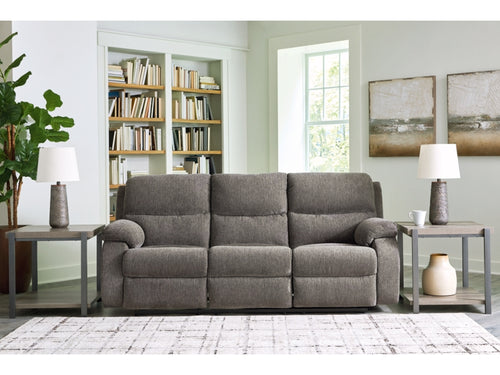 Scranto Manual Reclining Sofa by Ashley Furniture 6650288 Brindle