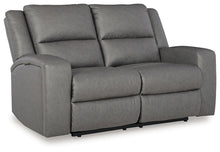 Load image into Gallery viewer, Brixworth Reclining Loveseat by Ashley Furniture 6910686 Grey Discontinued