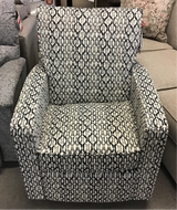 Midtown Swivel Gliding Chair by La-Z-Boy Furniture 225-479 D149452 Greystone
