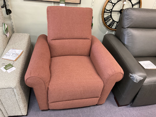 Clybourn Power Reclining Chair w/ Headrest by La-Z-Boy Furniture 81U-813 D201019 Spice