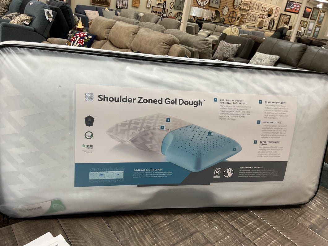 Shoulder Zoned Gel Dough Pillow by Malouf