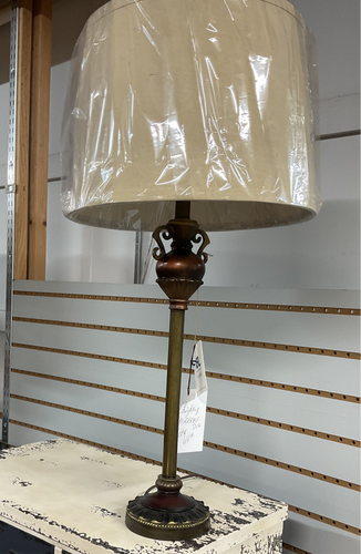 Brass Buffet Table Lamp by Cal Lighting BO-2250BF