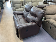 Load image into Gallery viewer, James Leather Reclining Loveseat by La-Z-Boy Furniture 448-521 LB152078 Walnut