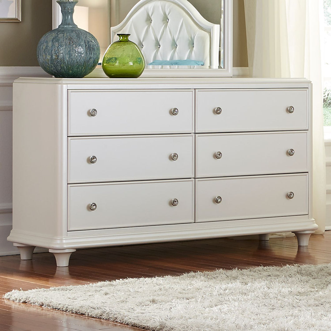 Stardust Youth 6 Drawer Dresser by Liberty Furniture 710-BR30 (AS IS)