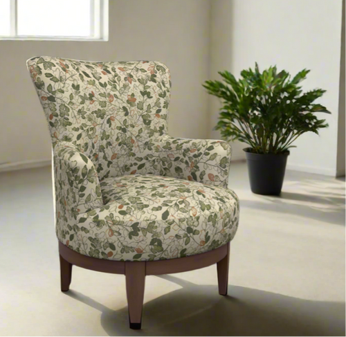 Justine Modern Swivel Chair by Best Home Furnishings 2968DW 32041 Cypress