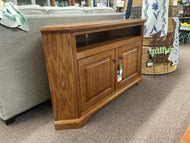 Oak Corner TV Stand by American Heartland 93744 MD Medium Oak