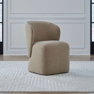 Accent Dining Chair w/ Casters by Liberty Furniture 730-ADC90-WK Wicker