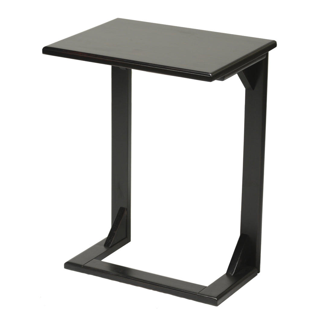 Large Sofa Snack Table by Tennessee Enterprises 7609B Black