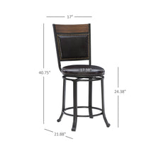 Load image into Gallery viewer, Franklin Counter Swivel Stool by Linon/Powell 15D2020CS
