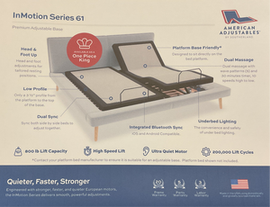 InMotion Premium Adjustable Base by Southerland S61
