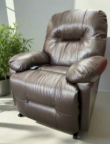 Zaynah Leather Power Lift Recliner by Best Home Furnishings 9MW21LV 71296-L Walnut