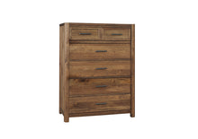 Load image into Gallery viewer, Crafted Oak 5 Drawer Chest by Vaughan-Basset 790-115