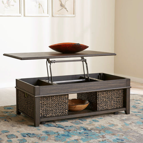 Mill Creek Lift Top Cocktail Table by Liberty Furniture 792-OT1011