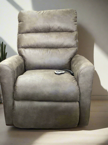 Liam Bronze Power Lift Recliner by La-Z-Boy Furniture 3BL-786 D182558 Ash