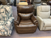 Load image into Gallery viewer, Trouper Leather Rocker Recliner by La-Z-Boy Furniture 10-724 LB172779 Walnut