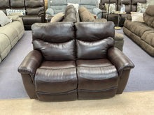 Load image into Gallery viewer, James Leather Reclining Loveseat by La-Z-Boy Furniture 448-521 LB152078 Walnut