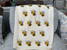 Load image into Gallery viewer, Primitives by Kathy Baby Bee Throw Blanket