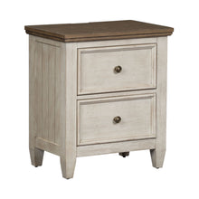 Load image into Gallery viewer, Heartland 2 Drawer Night Stand w/ Charging Station by Liberty Furniture 824-BR63