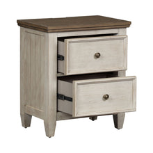 Load image into Gallery viewer, Heartland 2 Drawer Night Stand w/ Charging Station by Liberty Furniture 824-BR63