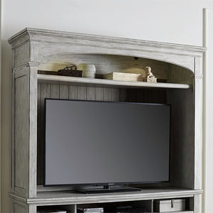 Heartland Entertainment Hutch by Liberty Furniture 824-EC68