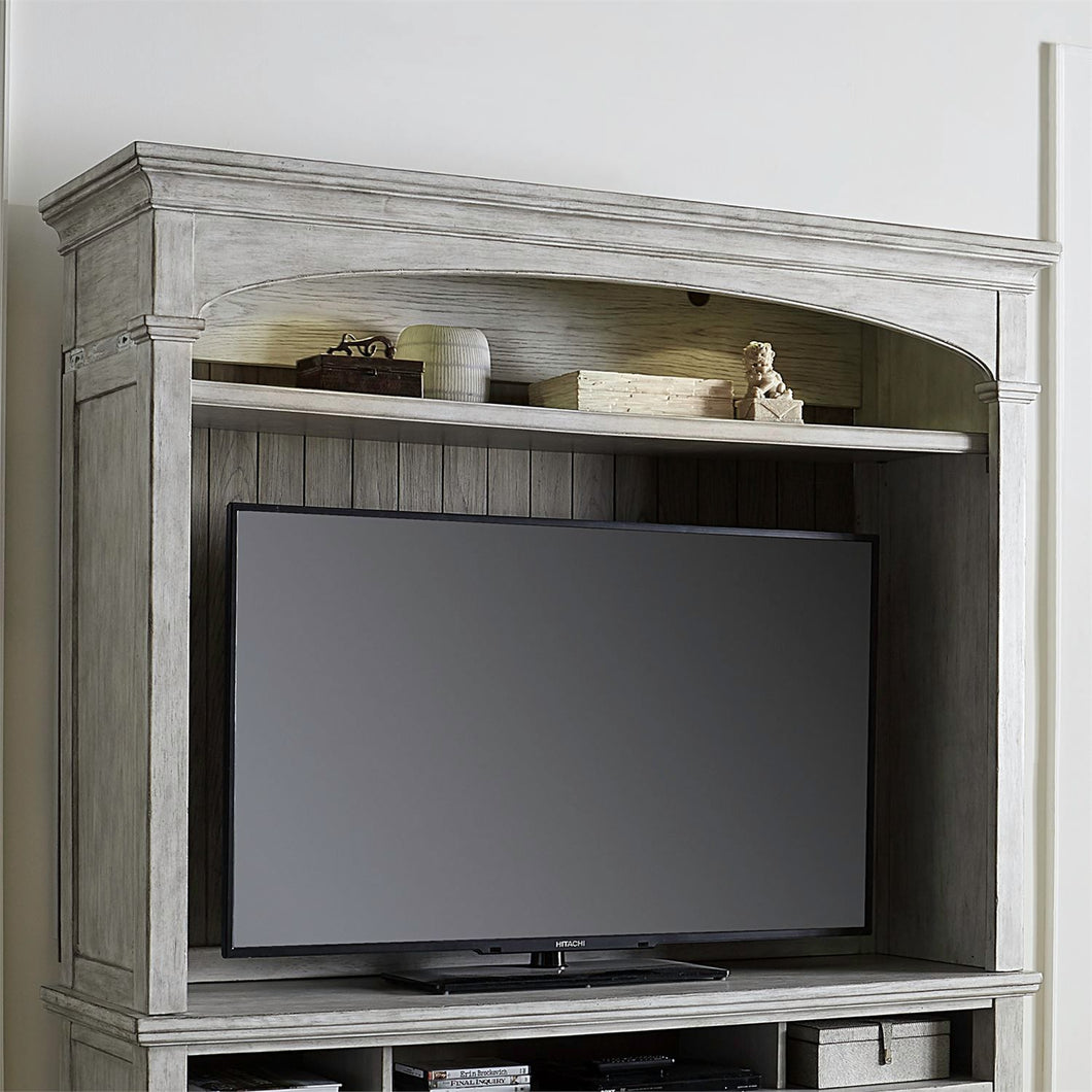 Heartland Entertainment Hutch by Liberty Furniture 824-EC68