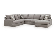 Lindon Sectional by Ashley Furniture 8470417 8470455 8470430 Smoke