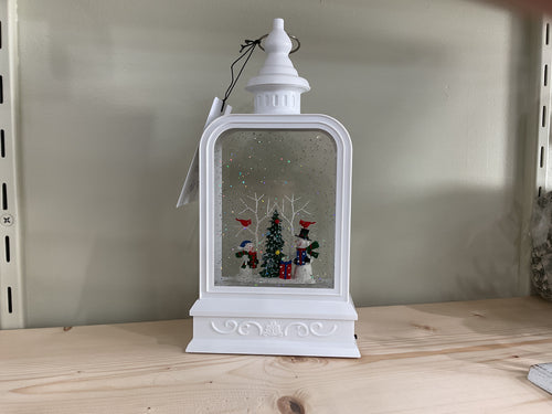 LED Light Up Snowman Lantern by Ganz MX182039