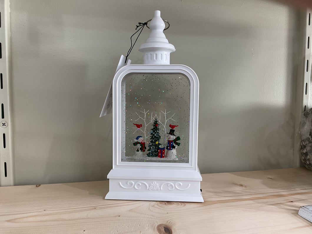 LED Light Up Snowman Lantern by Ganz MX182039