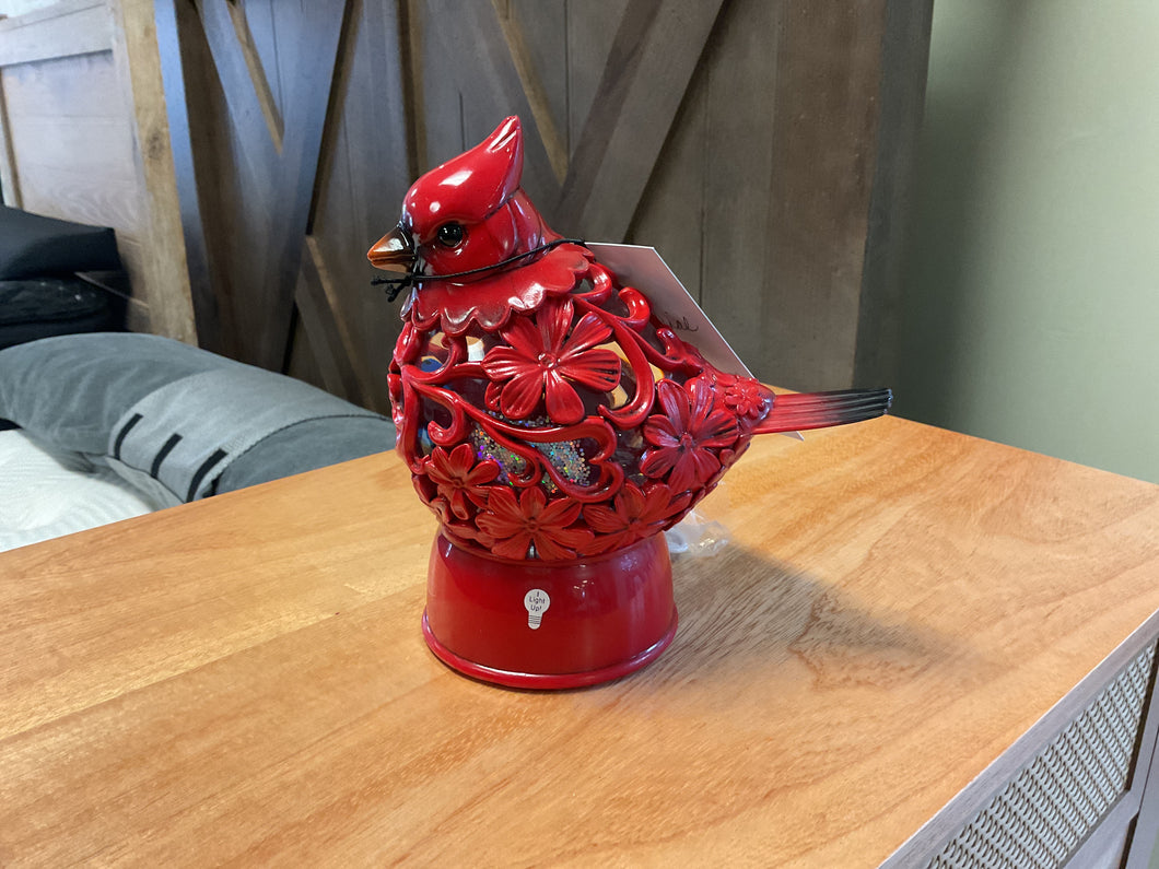 LED Light Up Shimmer Cardinal by Ganz MX200224
