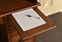 Load image into Gallery viewer, 42&quot; Student Roll Top Desk by Tennessee Enterprises 8942TBW 8942BBW Burnished Walnut