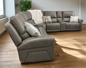 Burton 7 pc. Power Reclining Sectional by Southern Motion 466-03P, 04P, 46P, 84, 98P 976-14