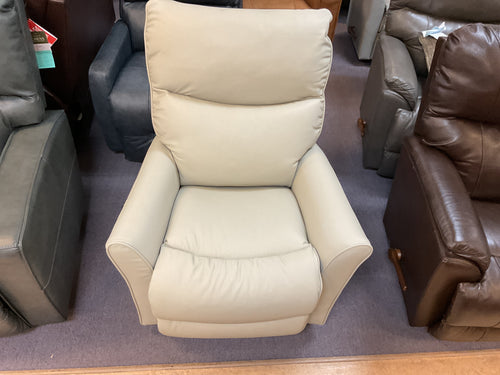 Rowan Leather Rocker Recliner by La-Z-Boy Furniture 10-765 LB206132 Oyster