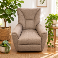 Parsens Rocker Recliner by La-Z-Boy Furniture 10-827 C196768 Mocha