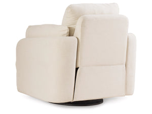 Modmax Performance Fabric Swivel Glider Recliner by Ashley Furniture 9210361 Oyster