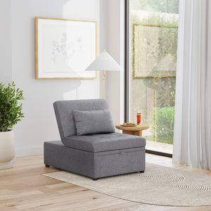 The Dozer by Linon/Powell 17S1010G Grey