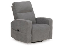 Load image into Gallery viewer, Starganza Next-Gen Nuvella Performance Fabric Power Lift Recliner by Ashley Furniture 9370412 Gray