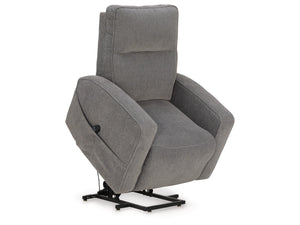 Starganza Next-Gen Nuvella Performance Fabric Power Lift Recliner by Ashley Furniture 9370412 Gray