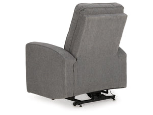 Starganza Next-Gen Nuvella Performance Fabric Power Lift Recliner by Ashley Furniture 9370412 Gray