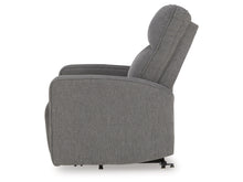 Load image into Gallery viewer, Starganza Next-Gen Nuvella Performance Fabric Power Lift Recliner by Ashley Furniture 9370412 Gray