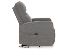 Load image into Gallery viewer, Starganza Next-Gen Nuvella Performance Fabric Power Lift Recliner by Ashley Furniture 9370412 Gray